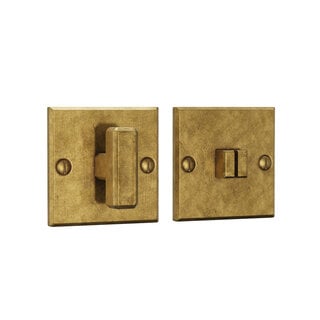 CRAFINO CRAFINO square ROCK toilet set - Craft Gold - 50 x 50 mm - Per set
