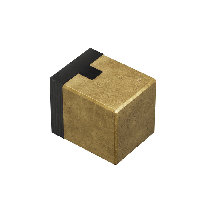 CRAFINO CRAFINO vloerdeurstopper vierkant ROCK - Craft Gold