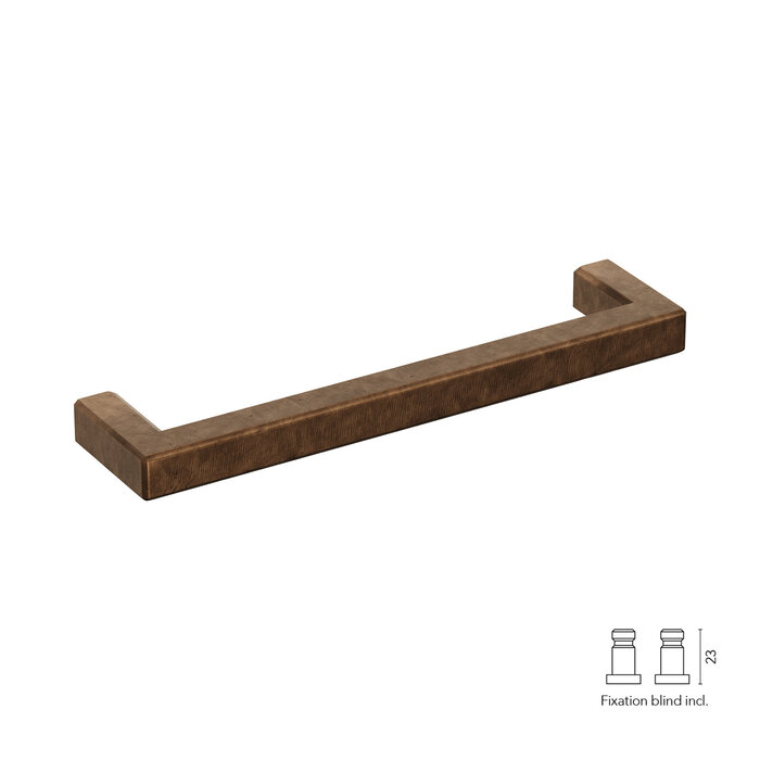 CRAFINO CRAFINO door handle ROCK - Craft Cognac - 18/230 mm