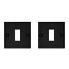 CRAFINO CRAFINO square key lugs ROCK - Craft Black - 50 x 50 mm - Per pair