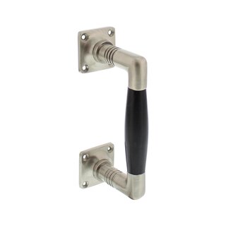 Intersteel Intersteel Handle Ton Basic 150 mm on square rosette matte nickel/black