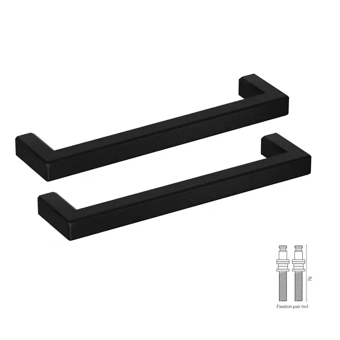 CRAFINO CRAFINO door handle ROCK - Craft Black - 18/230 mm