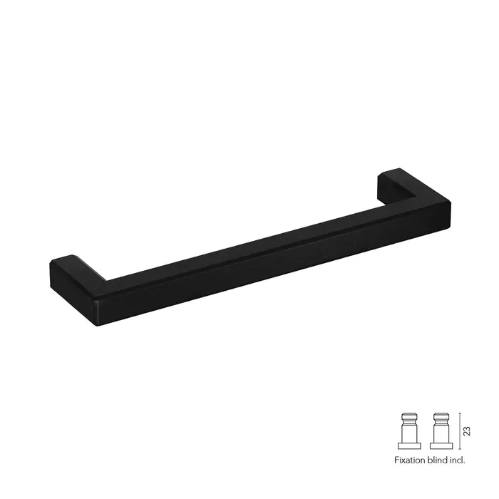 CRAFINO CRAFINO door handle ROCK - Craft Black - 18/230 mm