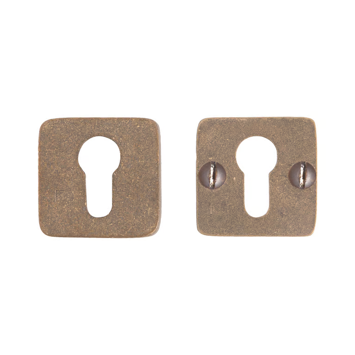 Dauby Dauby Pure veiligheidscilinderplaatjes SQU/QU - Ruw brons (RB)