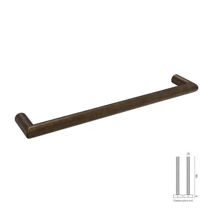 CRAFINO Poignée de porte CRAFINO MOON - Bronze artisanal - 18/230 mm