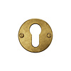 CRAFINO Assiettes cylindriques rondes CRAFINO MOON & TERRA - Craft Gold - Ø50 mm - Par paire