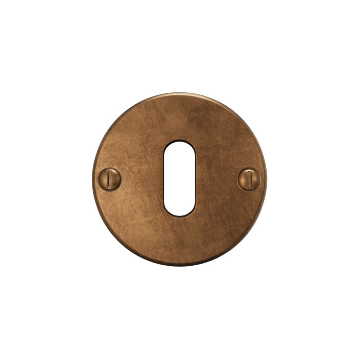 CRAFINO CRAFINO round key lugs MOON & TERRA - Craft Cognac - Ø50 mm - Per pair