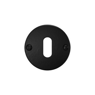 CRAFINO CRAFINO sleutelplaatjes rond MOON & TERRA - Craft Black - Ø50 mm - Per paar