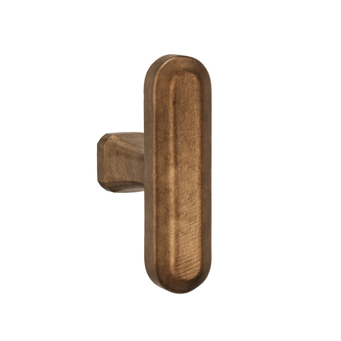CRAFINO CRAFINO T-meubelknop TERRA - Craft Cognac - 46 mm