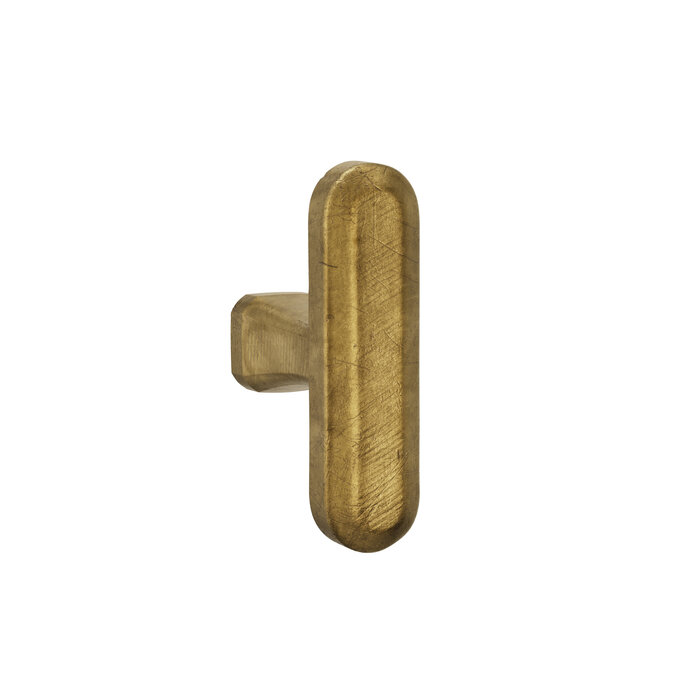 CRAFINO CRAFINO Mini-T-Möbelknopf TERRA – Craft Gold – 35 mm