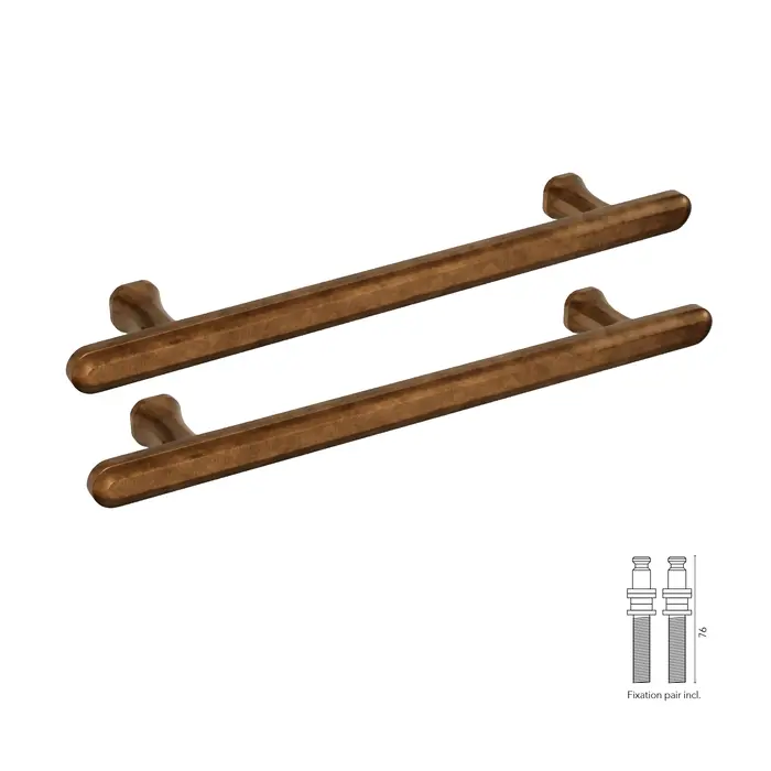 CRAFINO CRAFINO deurgreep TERRA - Craft Cognac - 22/250 mm