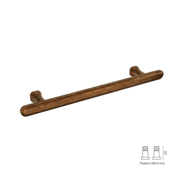 CRAFINO CRAFINO door handle TERRA - Craft Cognac - 22/250 mm