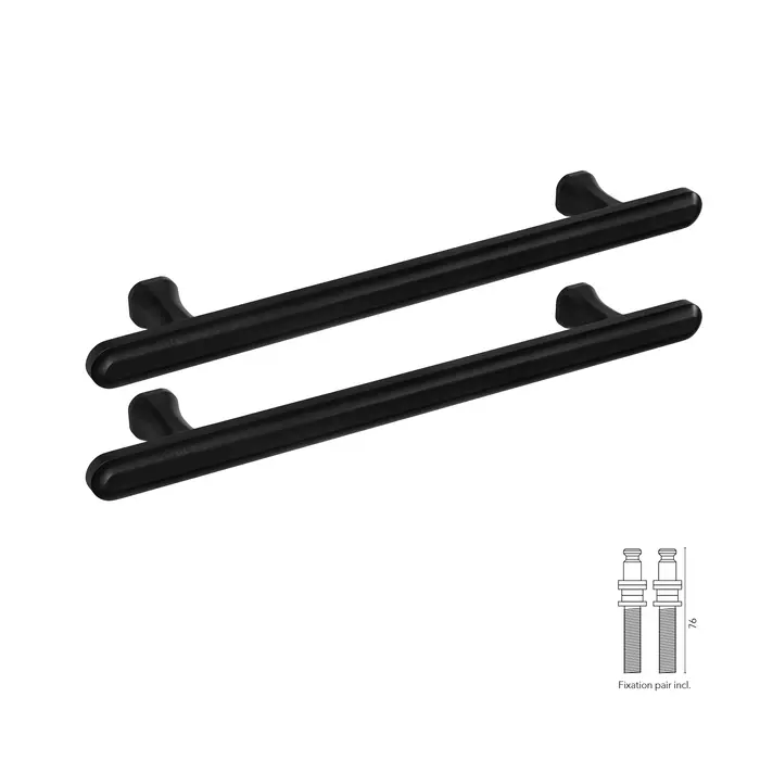 CRAFINO CRAFINO deurgreep TERRA - Craft Black - 22/250 mm