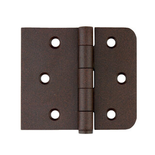 HDD Rotule droite à angle arrondi, rouille, 80 x 94 x 2 mm