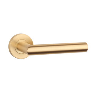 STERK Poignées de porte STRONG OVAL 1740 PRO 8 mm - Or mat