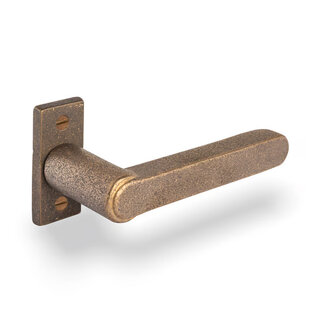 Dauby Poignées de porte DAUBY TUKAN PH TUKAN /PBTC Q - Bronze brut (RB)