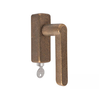 Dauby Poignée de fenêtre DAUBY TUKAN PH TUKAN /DKS - Bronze brut (RB) - Verrouillable