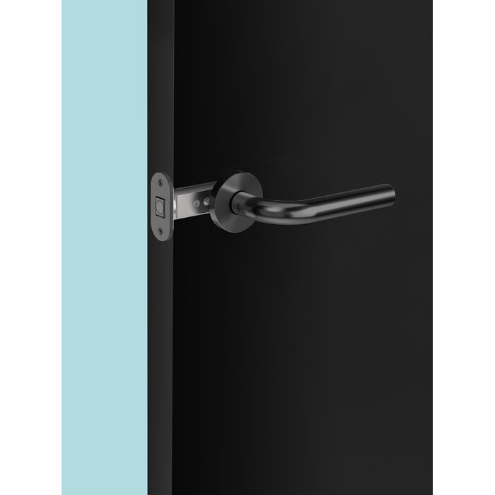 JNF Architectural Hardware JNF Verrouillage magnétique Bronze PVD Noir - Mandrin 60 mm
