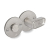 Dauby DAUBY CAST WC garnituur op rond rozet - Mat Wit Brons (WBS)