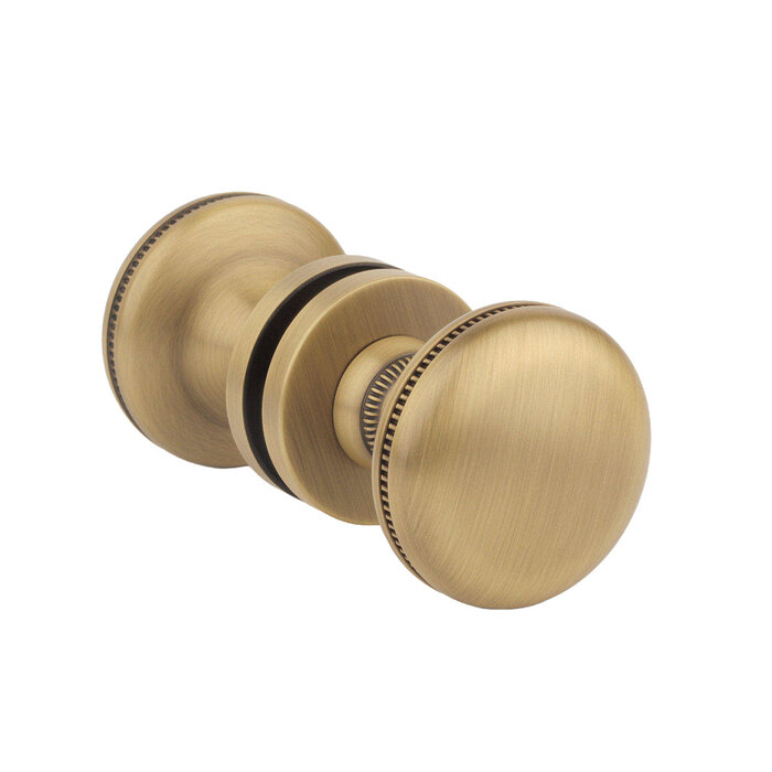 Aprile APRILE HOLLIA dubbelzijdige deurknop – Antiek Messing