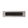 Dauby Letterbox inner plate with brush - White Bronze (WB)