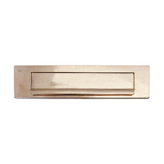 Dauby Letterbox outer flap - Raw Polished Bronze (RBP)
