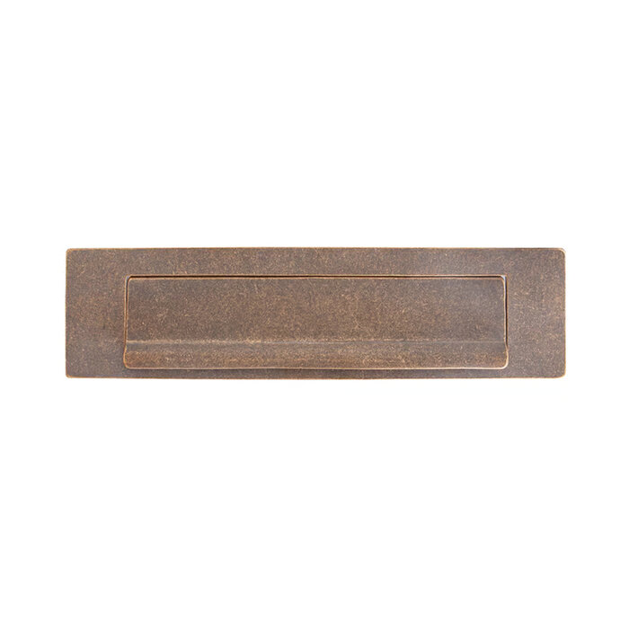 Dauby Briefkasten-Außenklappe - Rohbronze (RB)