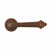 Dauby DAUBY CDF BE1216 door handles on round rosette – Rust (RC)