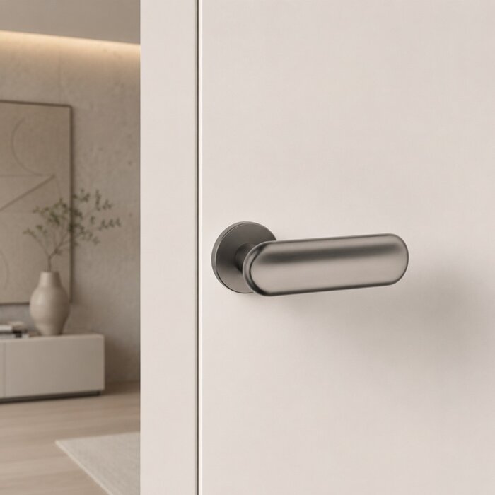 Aprile APRILE Prestige door handles NARCISSA - Gun metal