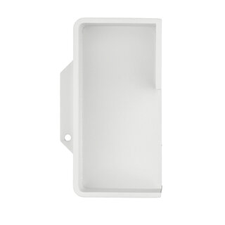 HDD Inkapschelp carré afgerond 40 mm – Wit structuur