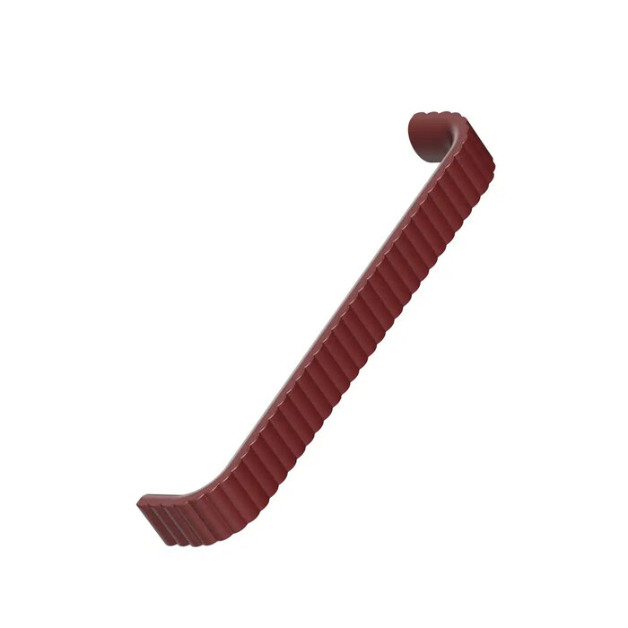 Furnipart Meubelgreep LACE – Mat bordeauxrood – cc 160 mm