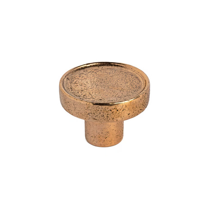 Dauby DAUBY CAST meubelknop PCAST-60 – Ruw Brons Gepolijst (RBP) – 60 mm