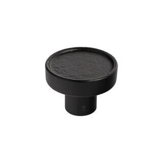 Dauby DAUBY CAST Möbelknopf PCAST-60 – Antik-Eisen – Schwarz (VO) – 60 mm