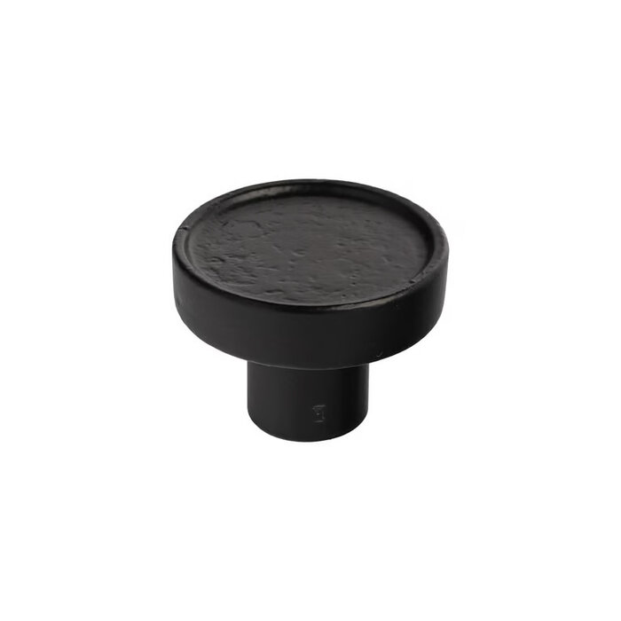 Dauby Bouton de meuble DAUBY CAST PCAST-60 – Fer vieilli – Noir (VO) – 60 mm