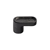 Dauby Bouton de meuble DAUBY CAST PCASTL – Fer vieilli - Noir (VO)