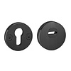 JNF Architectural Hardware Écran de sécurité JNF avec protection anti-perçage – PVD noir