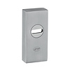 JNF Architectural Hardware Plaque de sécurité rectangulaire JNF pour cylindre à profil européen – Acier inoxydable satiné