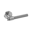 JNF Architectural Hardware JNF deurklinken op rond rozet – Inox satijn