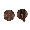 JNF Architectural Hardware JNF WC garnituur Natur Watch – PVD Titanium Chocolate