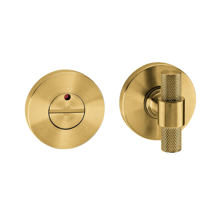 JNF Architectural Hardware JNF Natur Watch WC Set – PVD Titan Gold