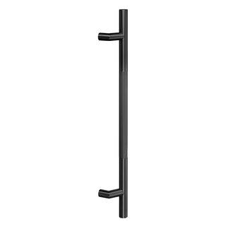 JNF Architectural Hardware Poignée de porte double JNF 600 mm – Noir titane PVD – env. 450 mm