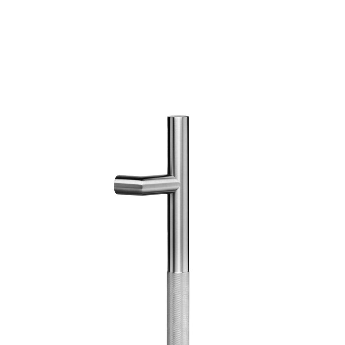 JNF Architectural Hardware JNF Doppeltürgriff 600 mm – Edelstahl satiniert – ca. 450 mm