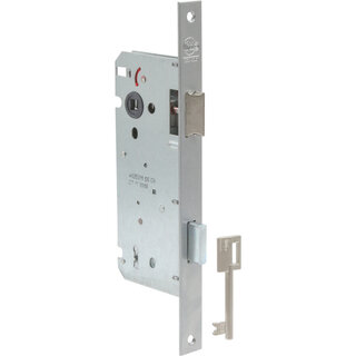 Assa Abloy Litto key lock 110/55 stainless steel look with straight front plate