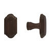 Dauby Bouton de meuble DAUBY RETRO BT258bis – Rouille (RC) – 45 mm