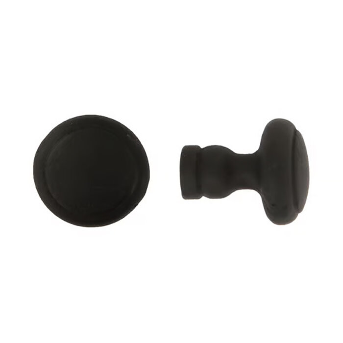 Dauby DAUBY RETRO meubelknop BT304bis – Zwart (N) – 30 mm