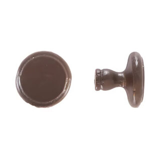Dauby DAUBY RETRO Möbelknopf BT267ter – Rost (RC) – 32 mm