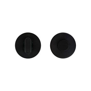 DKS Schwarzes WC-Set ohne Indikator – 52 x 11 mm