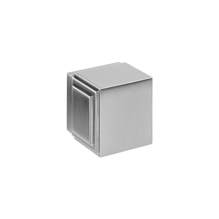JNF Architectural Hardware Enkele JNF ART DECO deurknop IN.00.471 - Inox satijn
