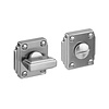 JNF Architectural Hardware JNF ART DECO WC-garnituur IN.04.470 - Inox satijn