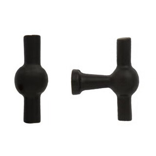 Dauby DAUBY CHEMIN DE FER meubelknop BT – Zwart (N) – 45 mm